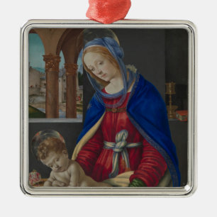 Madonna en kind, ongeveer 1483-4 metalen ornament