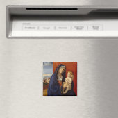 Madonna en Kind, ongeveer 1485 Magneet (Insitu (Vaatwasser))