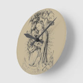 Madonna en kind ronde klok (Hoek)