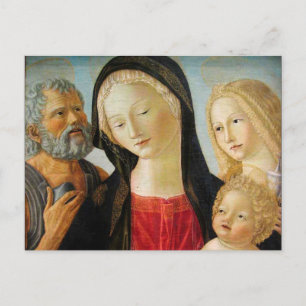 Madonna en kind, St. Hiëronymus en Maria Magdalena Briefkaart