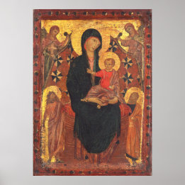 Madonna en kind - Toscane Fine Art Poster