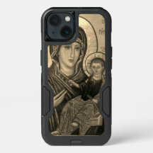 Madonna en kinderfaux metaal zien er mooi uit