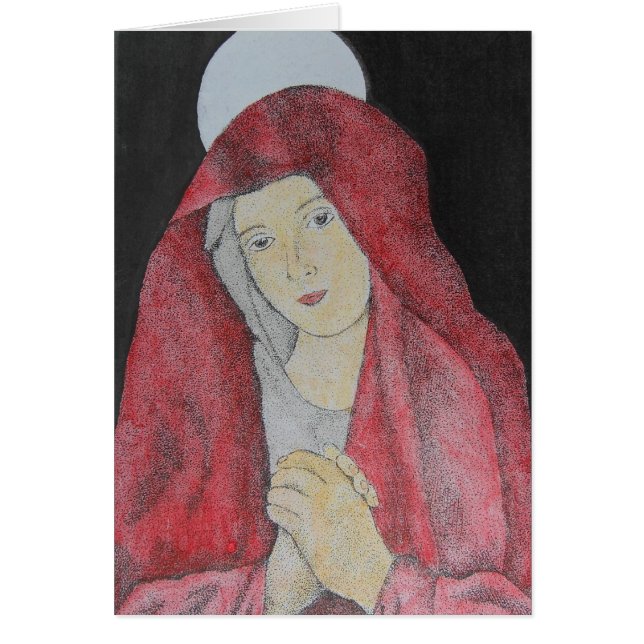 madonna en rouge (Devant)