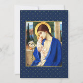 Madonna et Child. Cartes de Noël Art (Devant)