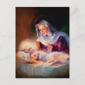 Madonna et Child. Cartes postales de Noël (Devant)