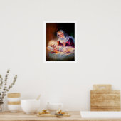 Madonna et Child. Poster d'art (Cuisine)