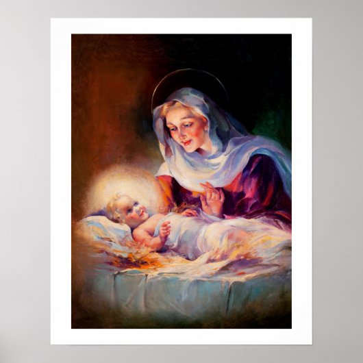 Madonna et Child. Poster d'art (Devant)