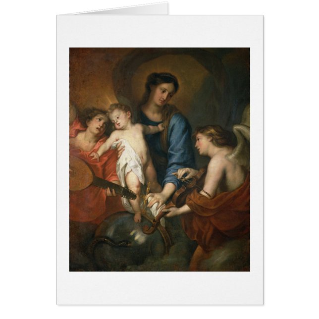 Madonna et enfant avec des anges (Devant)