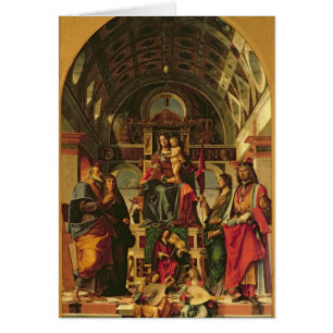Madonna et enfant avec des saints, 1499