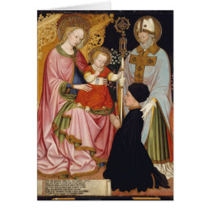 Madonna et enfant avec le donateur