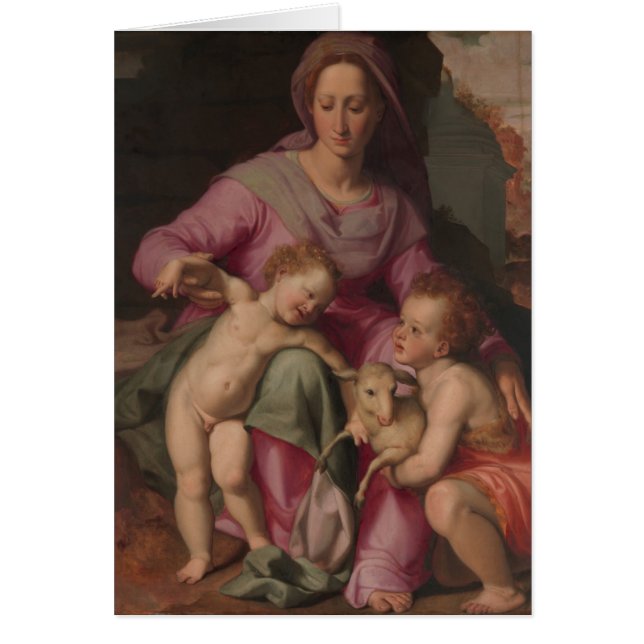Madonna et enfant avec St John le baptiste (Devant)