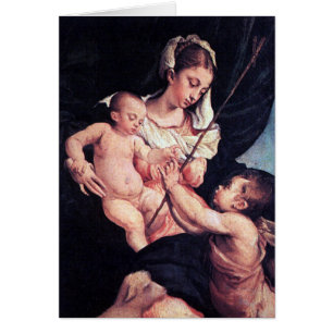 Madonna et enfant avec St John le baptiste