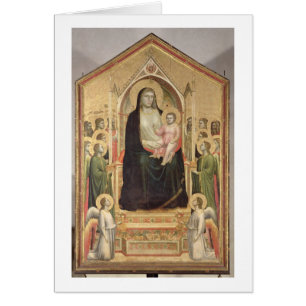 Madonna et enfant couronnés, c.1300-03 (PRE-restor