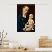 Madonna et Enfant - Dirck Bouts Poster des Beaux-A (Cuisine)