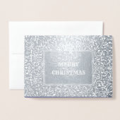 Madonna et Enfant Luxe Véritable Foil Cartes de No (Devant avec enveloppe)