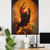 Madonna et Enfant ... Poster (Bureau à domicile)