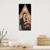 Madonna et Enfant - Poster d'Art Lippo Memmi (Cuisine)