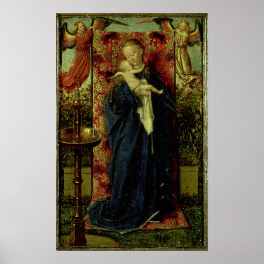 Madonna in de fontein, 1439 poster (Voorkant)