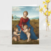 Madonna in de wei | Raphael Kaart (Gele Bloem)