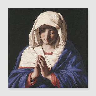 Madonna in gebed religieuze magneet