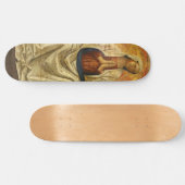 Madonna in Gloria (Maagd Mary Enthroned) Skateboard (Horizontaal)