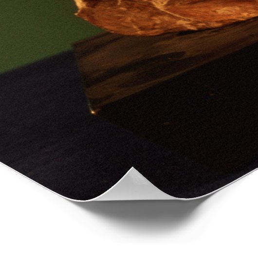 Madonna, Jezus en Sint John de Baptist Poster (Hoek)