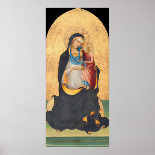 Madonna & Kind - Lorenzo Monaco Fijne Kunst Poster