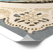 Madonna Koningin van de Hemel op Kant Poster (Hoek)