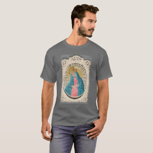 Madonna Koningin van de Hemel op Kant T-shirt