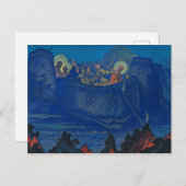 Madonna Laboris, 1933, ingediend door Nicholas Roe Briefkaart (Voorkant / Achterkant)