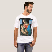 Madonna Litta, Leonardo da Vinci, 1490-1491 T-shirt (Voorkant volledig)