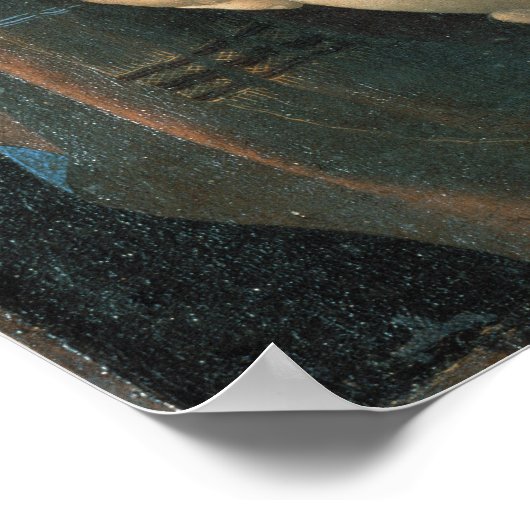 Madonna Litta van Leonardo da Vinci Poster (Hoek)