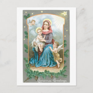 Madonna met Christus Kind Briefkaart