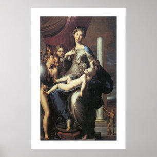 Madonna met de Long Neck Poster