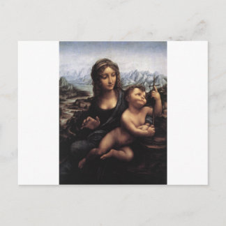 Madonna met de Yarnwinder Briefkaart