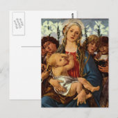 Madonna met eight angels singing briefkaart (Voorkant / Achterkant)