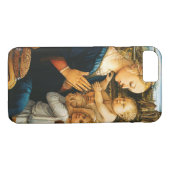 Madonna met kind en twee Angels, Filippo Lippi Case-Mate iPhone Case (Achterkant (Horizontaal))