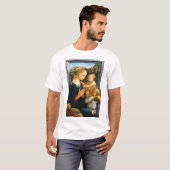 Madonna met kind en twee Angels, Filippo Lippi T-shirt (Voorkant volledig)