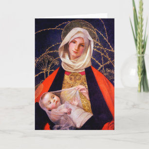 Madonna met kind kaart