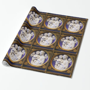 MADONNA MET KIND RENAISSANCE KERSTGROETEN CADEAUPAPIER