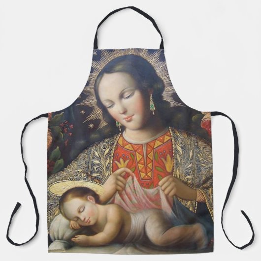 Madonna met Kind Schort (Voorkant)