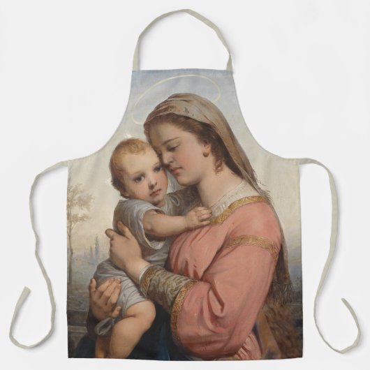 Madonna met Kind Schort (Voorkant)