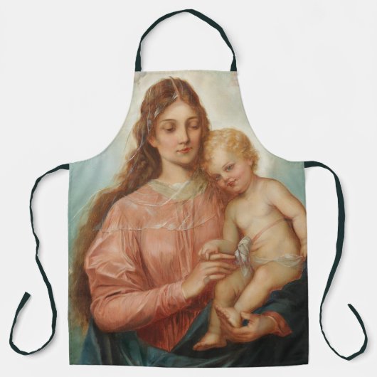 Madonna met Kind Schort (Voorkant)