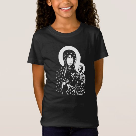 Madonna noire de Czestochowa T-Shirt (Devant)