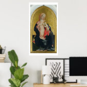 Madonna of Humiliy, c.1410 (tempera on panel) Poster (Thuiskantoor)