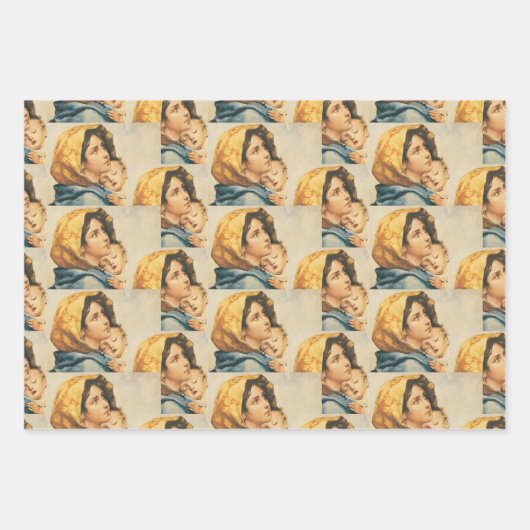 Madonna of the streets - Roberto Ferruzzi Inpakpapier Vel (Voorkant 3)