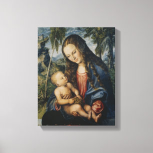 Madonna onder de stamboom, c.1510 canvas afdruk