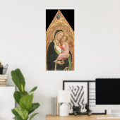 Madonna - Poster d'art artistique Martino di Barto (Bureau à domicile)