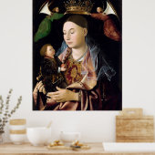 Madonna Salting – Antonello da Messina Poster (Keuken)