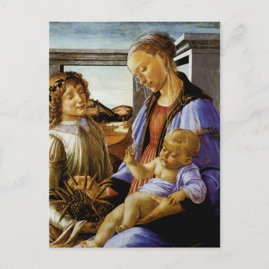Madonna van de Eucharist Briefkaart (Voorkant)
